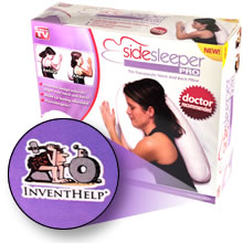 Side Sleeper Pro pillow invention